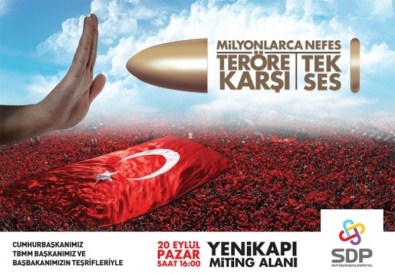 Devletin Zirvesi 'Teröre Karşı Tek Ses' Mitingine Katılacak