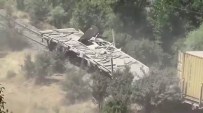 Muş'ta Trene Mayınlı Saldırının Görüntüleri Ortaya Çıktı