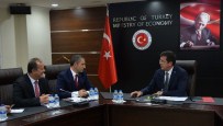 NECDET ÖZER - İnşaat Sektörü Temsilcileri Bakan Zeybekci'yi Ziyaret Etti