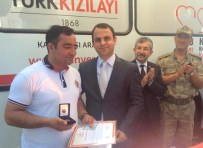 ERDOĞAN TURAN ERMİŞ - Zile'de Kan Bağışında Bulunanlara Madalya Verildi