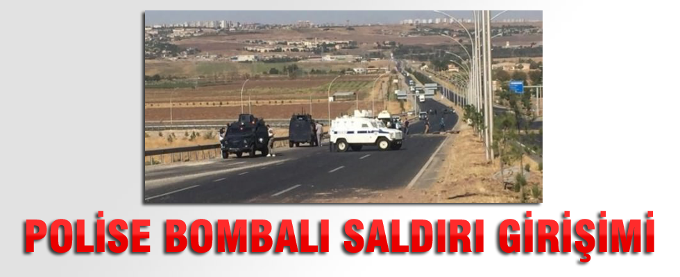 Diyarbakır’da polise bombalı saldırı girişimi