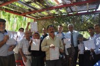 OSMAN ERDOĞAN - Kahta'da Afetzedelerin Tapu Sevinci