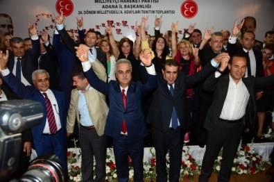 MHP Adana'da Aday Adaylarını Tanıttı