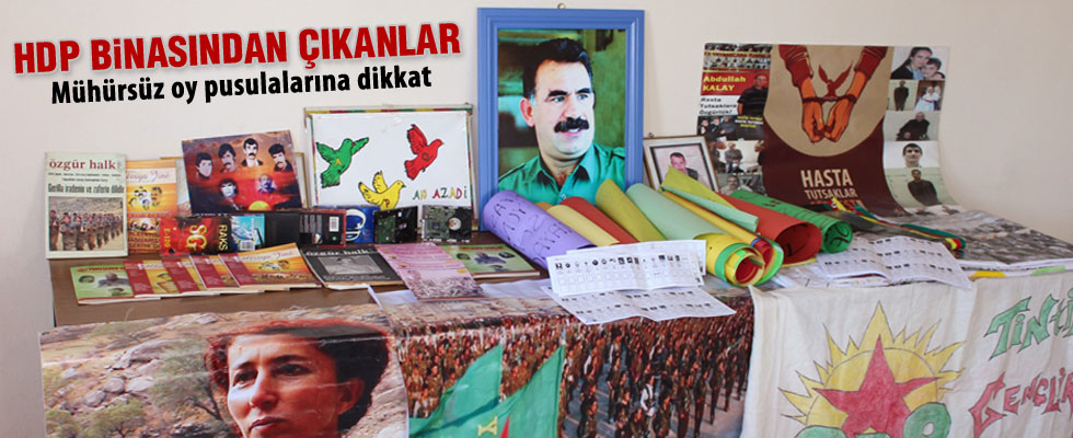 Salihli HDP'den mühürsüz oy pusulaları çıktı