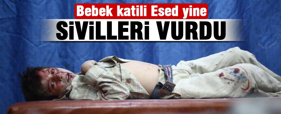 Suriye'de yine siviller hedef alındı