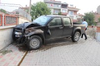 TUNÇBILEK - Tavşanlı'da Trafik Kazası, 1 Yaralı