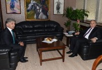 ŞENOL BOZACıOĞLU - Vali Büyük Seyhan Ve Yüreğir Kaymakamlarını Ziyaret Etti