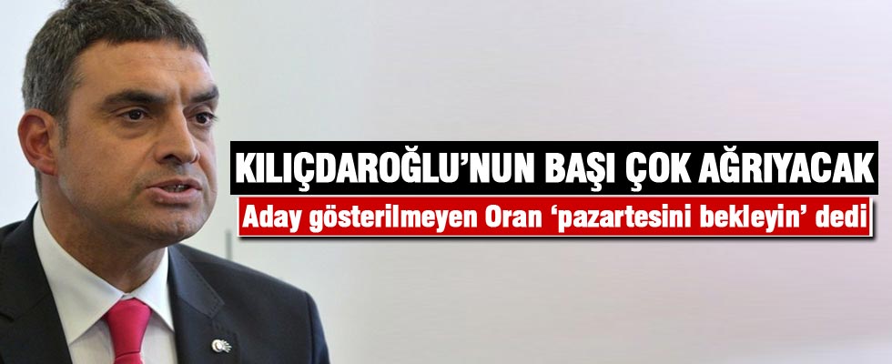 Aday gösterilmeyen Umut Oran'dan ilk açıklama