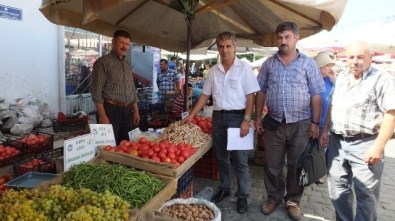 Burhaniye'de Organik Pazar Denetimi