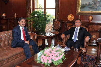 Eser'den, TBMM Başkanı Yılmaz'a Teşekkür Ziyareti