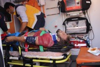 KADIN SÜRÜCÜ - Gaziantep'te Takla Atan Araçtaki 3 Kişi Yaralandı