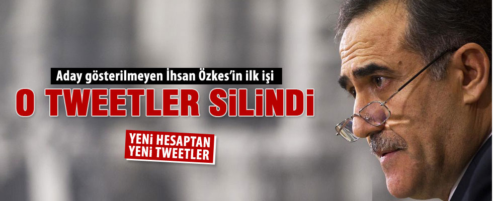 İhsan Özkes Twitter hesabını kapattı