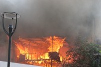 HARABE - İskenderun'da Korkutan Yangın