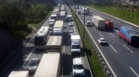 TEM OTOYOLU - İstanbul'da Bayram Trafiği Başladı