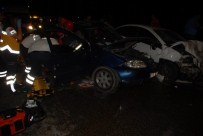 Kırıkkale'de Trafik Kazası Açıklaması 2 Ölü, 2 Yaralı