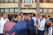 AHMET YILDIRIM - Olaylı Maçın Galibi Nazilli Belediyespor