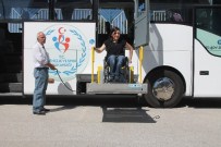 ENGELLİ SPORCULAR - Türkiye'nin Sporcular İçin Özel Üretilen İlk Engelsiz Otobüsü Yollarda