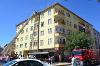 BÖLCEK - Aksaray'da Baca Yangını