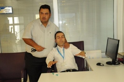 Hastanede Makaslı Tatbikat