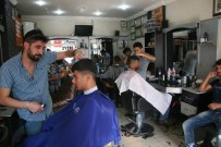 GAZLıGÖL - Afyonkarahisar'da Berberlerin 'Kurban Bayramı' Yoğunluğu Başladı