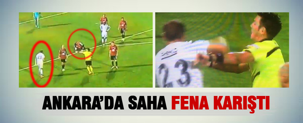 Ankara'da saha karıştı!
