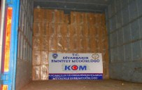 Diyarbakır'da 1 Milyon TL Değerinde Kaçak Sigara Ele Geçirildi