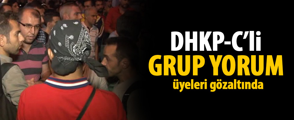 Grup Yorum üyeleri gözaltına alındı