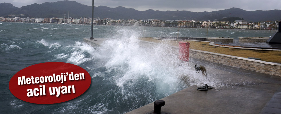 Meteoroloji Antalya Ve 3 İl İçin Uyardı