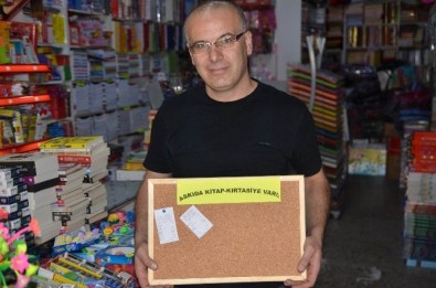 Seydişehir'de 'Askıda Kitap-Kırtasiye' Kampanyası