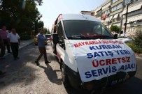 ÜCRETSİZ ULAŞIM - Bayraklı'da Kurban Satış Yerleri Ve Mezarlıklara Ücretsiz Servis