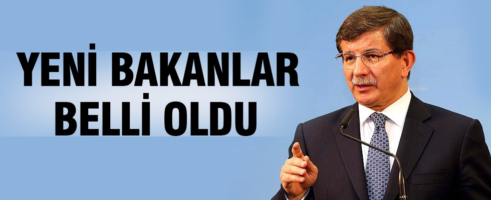 İstifa eden bakanların yerine atanan isimler belli oldu