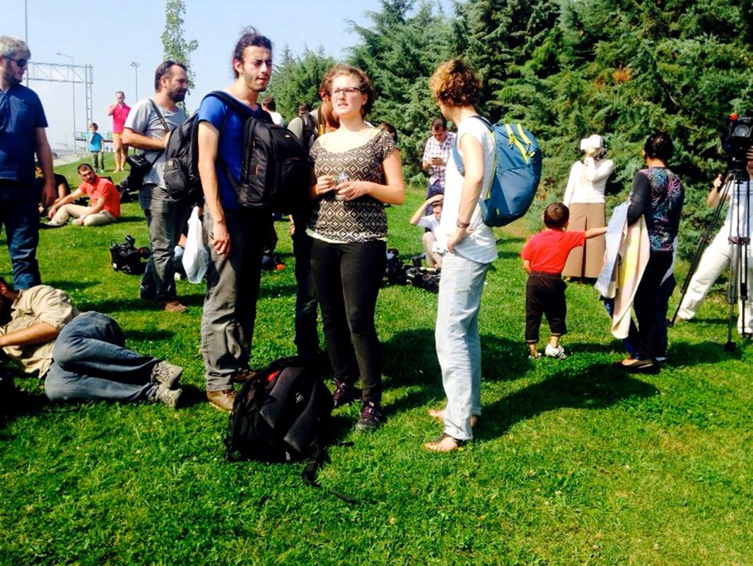 Mültecileri provoke eden 5 kişi gözaltına alındı