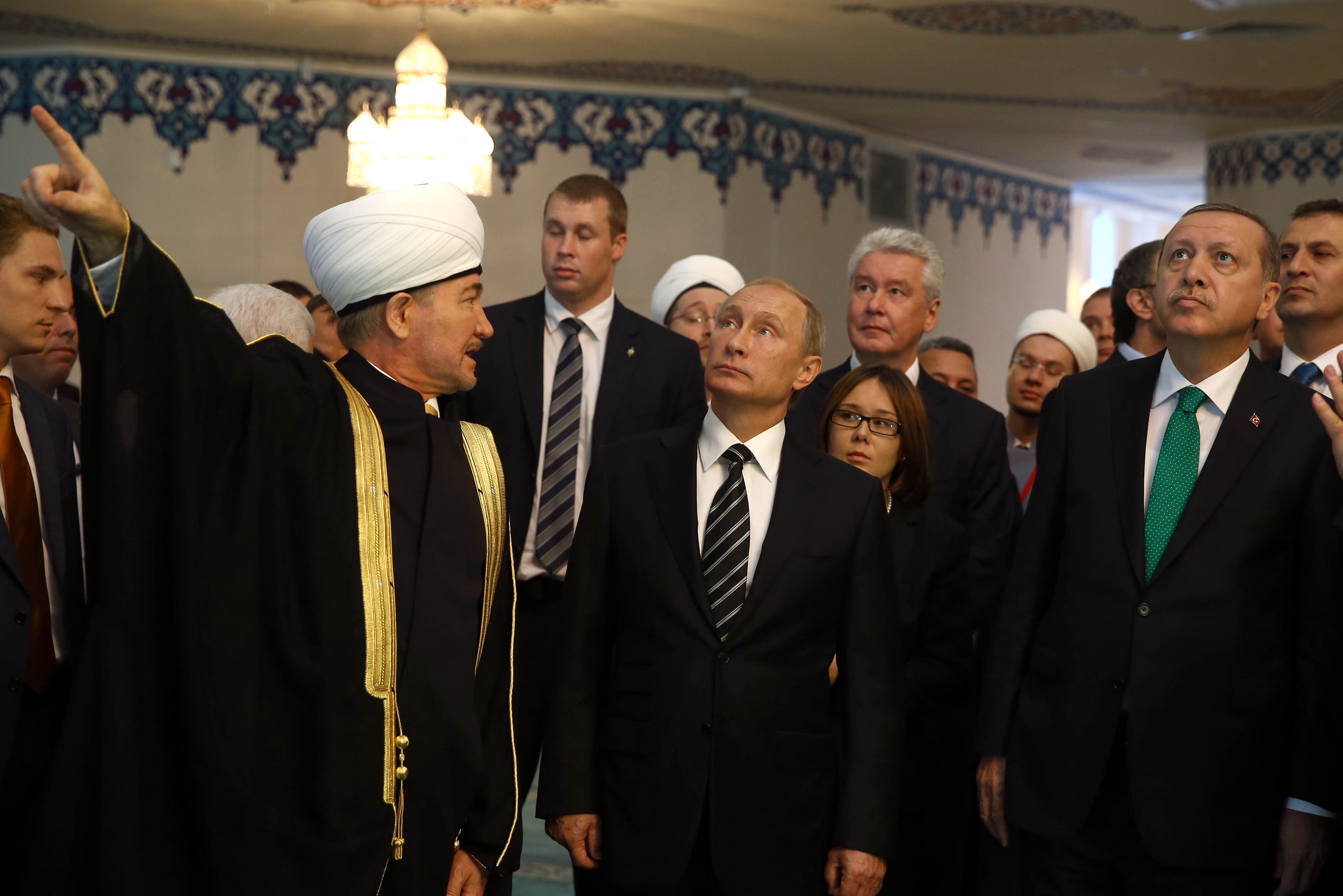 Cumhurbaşkanı Erdoğan Moskova'da