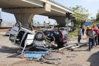 İLKAY - Samsun'da Trafik Kazası Açıklaması 4 Yaralı
