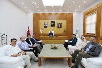 SEFER ÜSTÜN - Üstün'den Başkan Toçoğluna Ziyaret