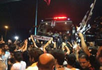 Beşiktaş'a Ümraniye'de Coşkulu Karşılama