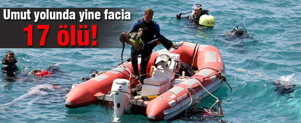 Bodrum'da Sığınmacıları Taşıyan Tekne Battı