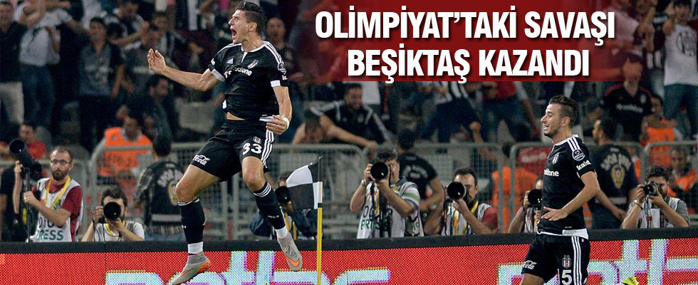 Beşiktaş: 3 Fenerbahçe: 2 maç sonucu