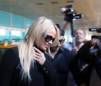 Oyuncu Pamela Anderson, Türkiye'ye Geldi