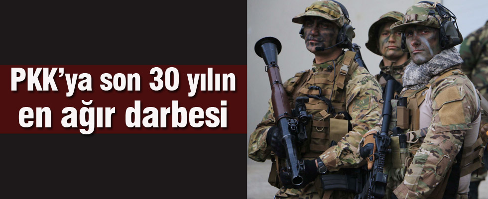 PKK'ya son 30 yılın en ağır darbesi!