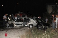 ABDULLAH CENGIZ - Hastane Dönüşü Kaza Açıklaması 5 Yaralı