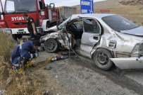 Kahramanmaraş'ta Trafik Kazası Açıklaması 1'İ Ağır 4 Yaralı