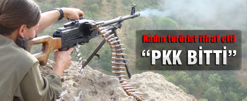 Teslim olan terörist: Halktan destek göremiyoruz