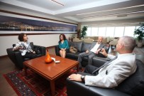 ALTıNOK ÖZ - 50. Yıl General Refet Bele Ortaokulu Öğretmenlerinden Başkan Altınok Öz'e Ziyaret