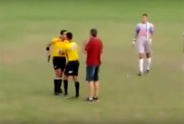 FUTBOL HAKEMİ - Hakem Teknik Direktöre Silah Çekti !