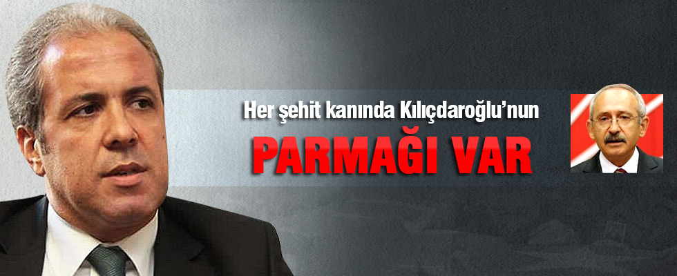 Her şehit kanında Kılıçdaroğlu'nun parmağı var