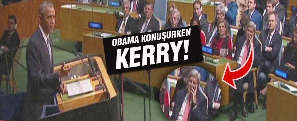 Obama BM'de Konuştu, Kerry Esnedi
