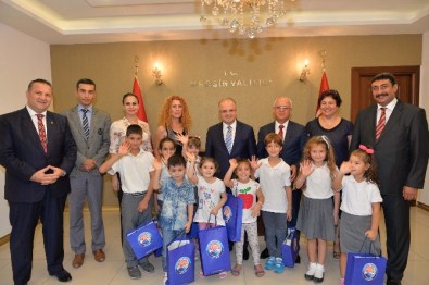 Öğretmen Ve Öğrencilerden Vali Çakacak'a Ziyaret