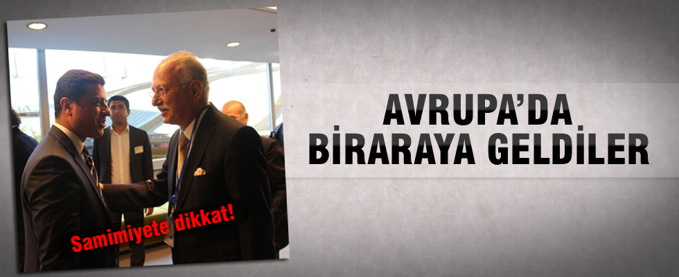 Selahattin Demirtaş ile Ekmeleddin İhsanoğlu birlikte görüntülendi