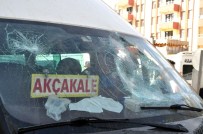 MİNİBÜS ŞOFÖRÜ - Şoförler Araçlara Yapılan Saldırıları Kınayarak, Kontak Kapattı